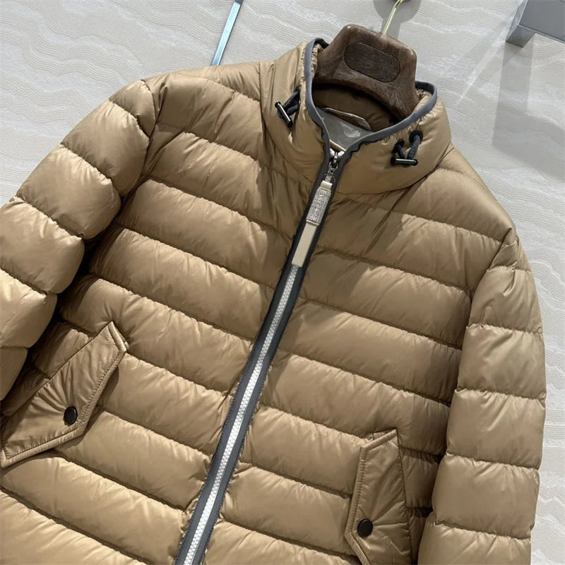 Women's down jacket 2024 Autumn/Winter New 90 white goose down filling  women's puffer jacket Woman winter coats y2k thick Coat