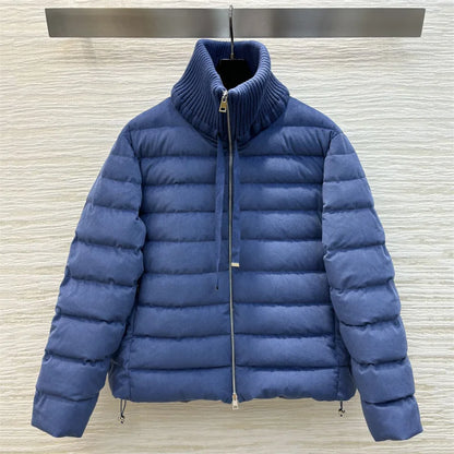 Women's winter down jacket New autumn 2024 stand up collar slim fit Puffer coats 90 white duck down filled warm thick jacket y2k